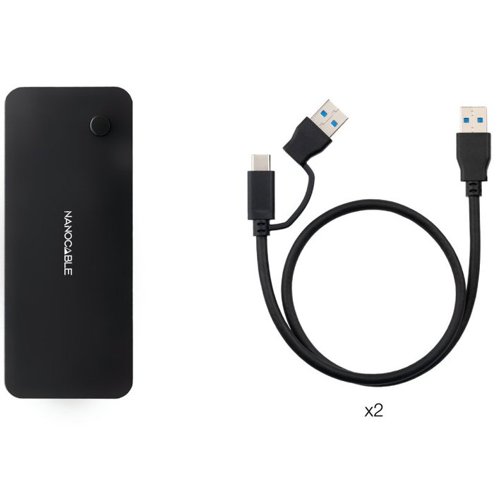Nanocable Switch KVM 10.12.0011 con 2x USB-A 3.0 y 2x USB-C 3.0 Nanocable Switch KVM 10.12.0011 con 2x USB-A 3.0 y 2x USB-C 3.0